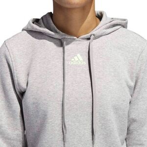 Adidas Light Gray Hoodie with Logo